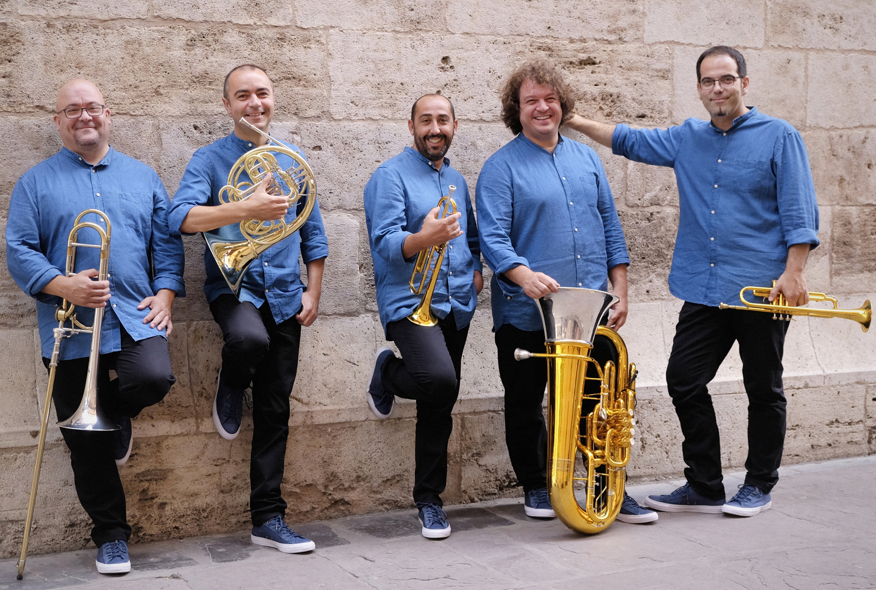 Gli ottoni da camera dello Spanish Brass Quintet  aprono la stagione “Concerti del Bellini”